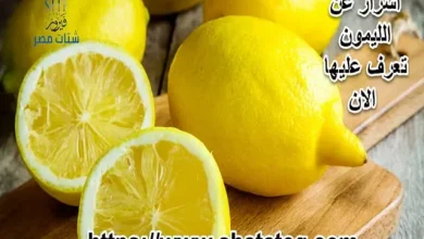اسرار عن الليمون