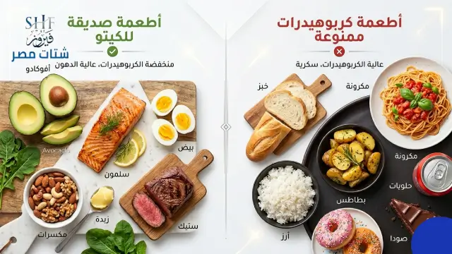 حمية الكيتو للمبتدئين بالعربي